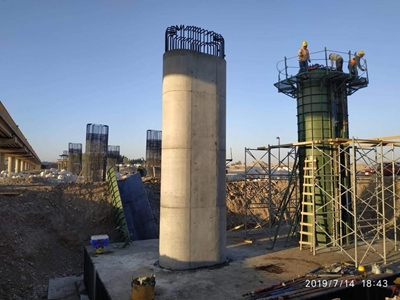 Bridge Foot Formwork - Iraq